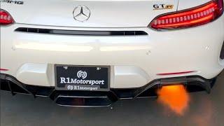 AMG GTR Custom Exhaust [Fire and Pops]
