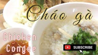 Cháo gà và gỏi bắp cải - Chicken congee & Cabbage salad #2