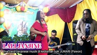 LALI JANJINE mia aprilia_cenil javanese music//live di rumah bpk JUWARI (pawon)