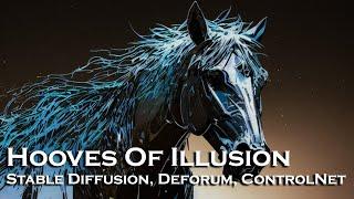 Hooves Of Illusion  Stable Diffusion, Deforum, ControlNet