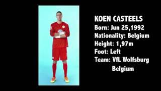 Koen Casteels' best actions of 2017- 2018