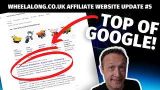 Wheelalong.co.uk December Earnings Report and Update - Top of Google!