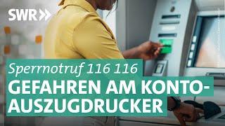 Trügerische Sicherheit: Wenn die Sperrung der Bankkarte nicht funktioniert | Marktcheck SWR