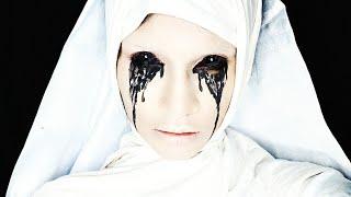The White Nun from Asylum | Sam Pushpa (Easy pro max Halloween makeup)