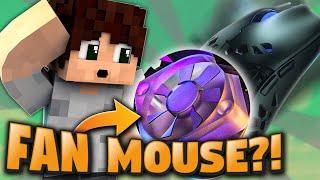 This Mouse Has A BUILT-IN FAN?!? (Minecraft Bridge & Bedwars)