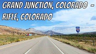 Grand Junction, Colorado to Rifle, Colorado! Drive with me in Colorado!