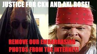 AXL ROSE Wants 'Fat Axl' Meme Photo Deleted From The Internet