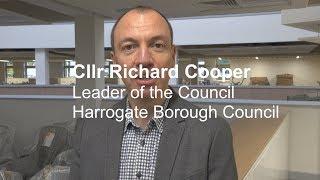 Cllr Richard Cooper talks about the Harrogate Borough Council office move