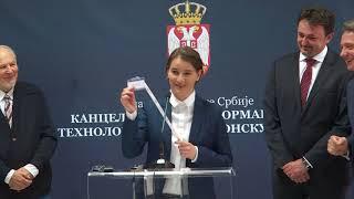 PM Ana Brnabić Opens First State Data Centre