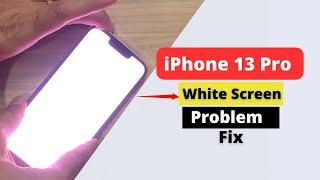 iPhone 13 Pro White screen problem solved.