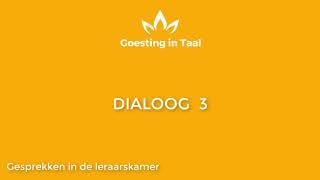 Leer Vlaams met Goesting in Taal - Gesprekken in de leraarskamer