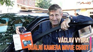 Duální autokamera MiVue C588T: pokročilý parkovací režim | STARVIS | superkondenzátor | Václav Vydra