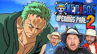 WE NEED TO CATCH UP!!!!!!      ONE PIECE | ALL OPENINGS (PART 2)