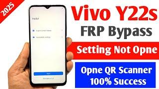 [ New Method 2025 ] Vivo Y22s Frp Bypass Android 14 - Vivo Y22s (V2206) Google Account Bypass