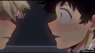 BakuDeku kiss 