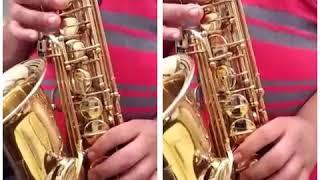 Los Rugar - El Son De La Rabia a dos saxofones tutorial