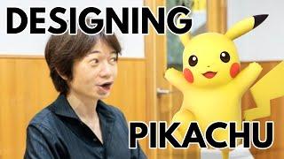 Sakurai when designing Pikachu in Ultimate