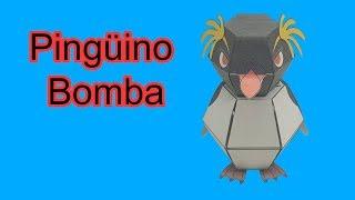 How to Make Penguin Bomb, Origami Pop-up, from Nakamura Pinguim Explosive! Sagaz Perenne