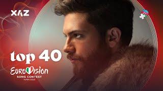 Eurovision 2022: Top 40 - NEW 