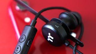 Thermaltake ISURUS Pro V2 In-ear Gaming Headset Review with Mic Test