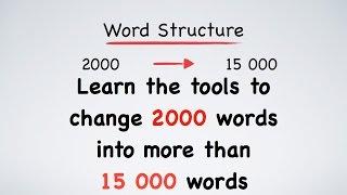 English Vocabulary: Roots, Prefixes and Suffixes