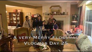 Off the Grid Needlearts - A Very Merry Flossmas Vlogmas 2024 - Day 25