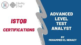 ISTQB Test Analyst Certification Session