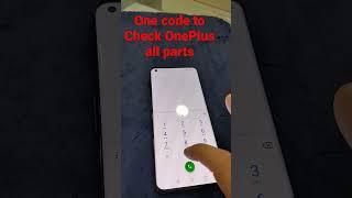 check All Parts Only One Code🫢#shorts #shortvideo #oneplus