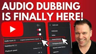 YouTube's FREE Automatic Dubbing (multilingual & multi-track audio)