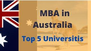 MBA in Australia | Top 5 Universities 2022