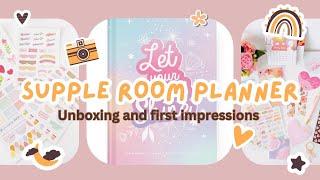 Supple room planner unboxing-Flip through and first impressions