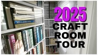 NEW Craft Room / Studio Tour 2025 - Storage and Organisation Solutions!