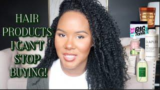 HAIR PRODUCTS I CAN'T STOP BUYING! Most Re-Purchased Product Empties!