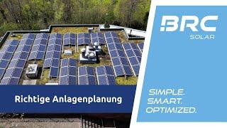 Richtige Anlagenplanung - BRC Solar