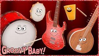 "Rock Show!" – Baby Sensory Music Video – Righteous Exhilarating Music and Animated Instruments