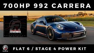 700 HP 992 Carrera - Flat 6 Stage 4 Power Kit w/ Pure 800 Turbos