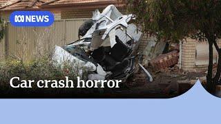 Three dead, two seriously injured after car crashes into Perth home | ABC News