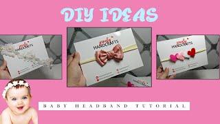 3 Easy Baby headband Ideas to Make - CUTE BABY HEADBAND