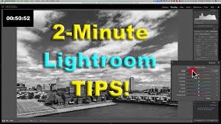 2-Minute Lightroom Tips - B&W Mix