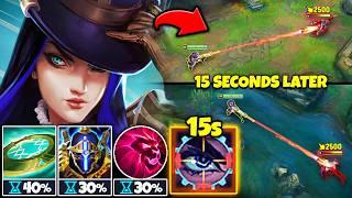 THIS CAITLYN BUILD GIVES YOU UNLIMITED ULTS! (PRESS R EVERY 15 SECONDS)