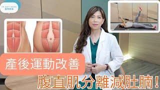 什麼是產後腹直肌分離?怎樣靠運動改善 -脊醫王鳳恩-(中/Eng Sub)Exercises to improve Diastasis recti-Dr Matty Wong Chiropractor