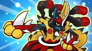 What if Kingambit fused with Mega Lucario?