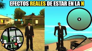 Lo que en realidad sucede al llegar a la N en GTA San Andreas