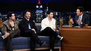 Kevin Jonas addresses viral Jimmy Fallon handshake snub  'We're awkward guys'  #NEWS #WORLD