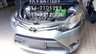 Bateri Kereta - YKY Battery 016-2105228 / 017-3312000