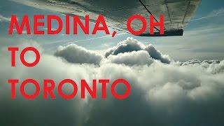 Medina, OH to Toronto in a Cessna Centurion C210