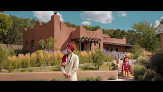 Luxury Indian Wedding in Santa Fe, NM (Watch in 4K) | Bishop's Lodge Auberge Resort | Pooja & Kunal