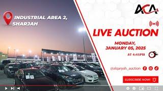 AL QARYAH CARS AUCTION |INDUSTRIAL AREA 2 SHARJAH  | MONDAY 06 JANUARY 2025