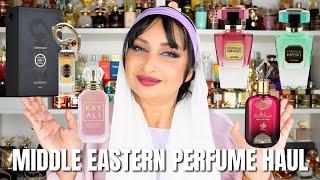 MIDDLE EASTERN PERFUME HAUL | SEHR LATTAFA, SABAH AL WARD, LA FEDE CRYSTALLIA, NEW KAYALI #simsquad