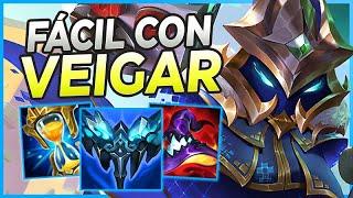  ¡ESTA PARTIDA ES GRATIS CON VEIGAR! NO TIENEN MOVILIDAD  Veigar Mid Gameplay + Guía S13